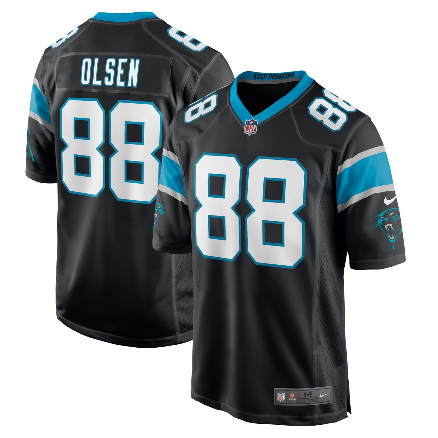 Greg Olsen Carolina Panthers Nike Player Jersey - Black