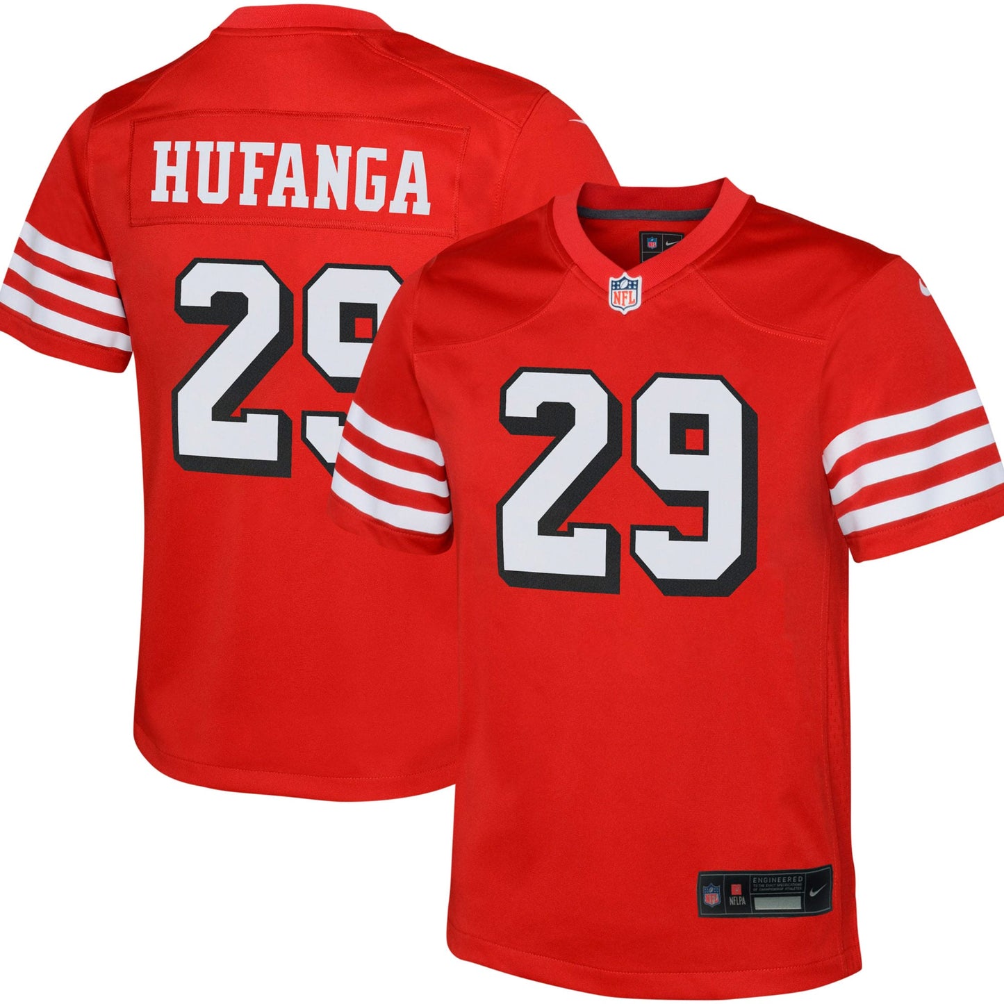 Talanoa Hufanga San Francisco 49ers Nike Youth Game Jersey - Scarlet