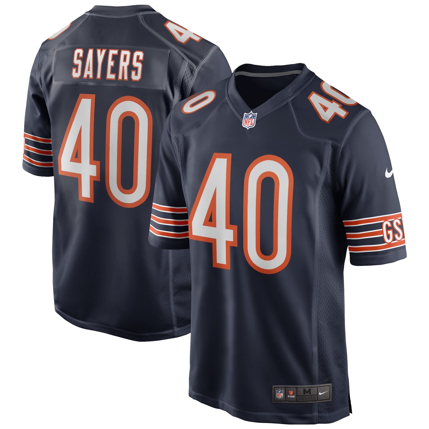 Gale Sayers Chicago Bears Nike Game Retired Player Jersey - Navy