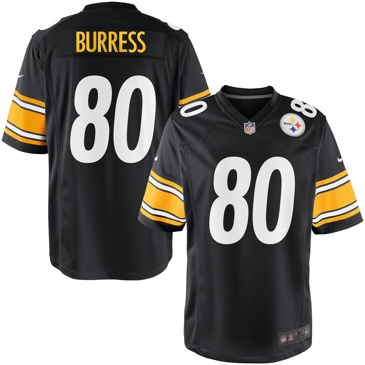 Nike Youth Pittsburgh Steelers Plaxico Burress Team Color Game Jersey