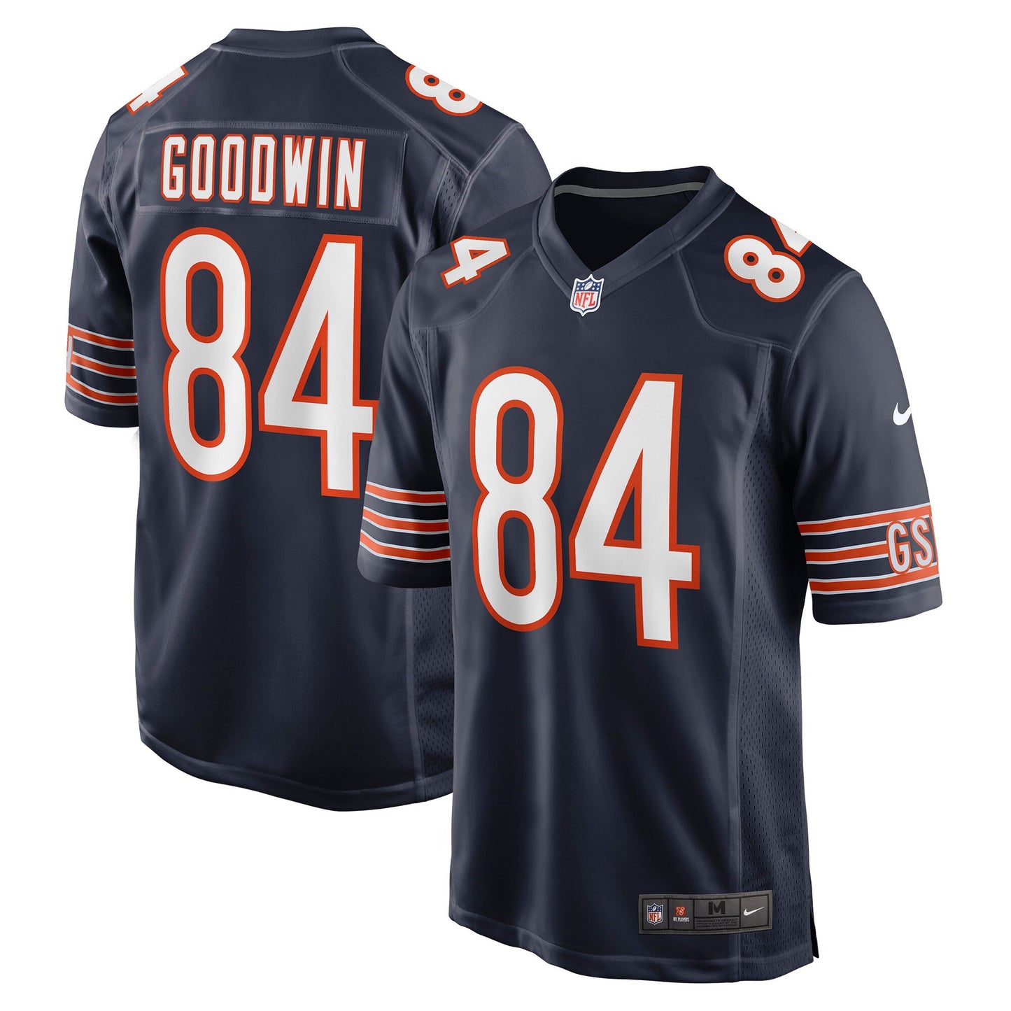 Marquise Goodwin Chicago Bears Nike Game Jersey - Navy