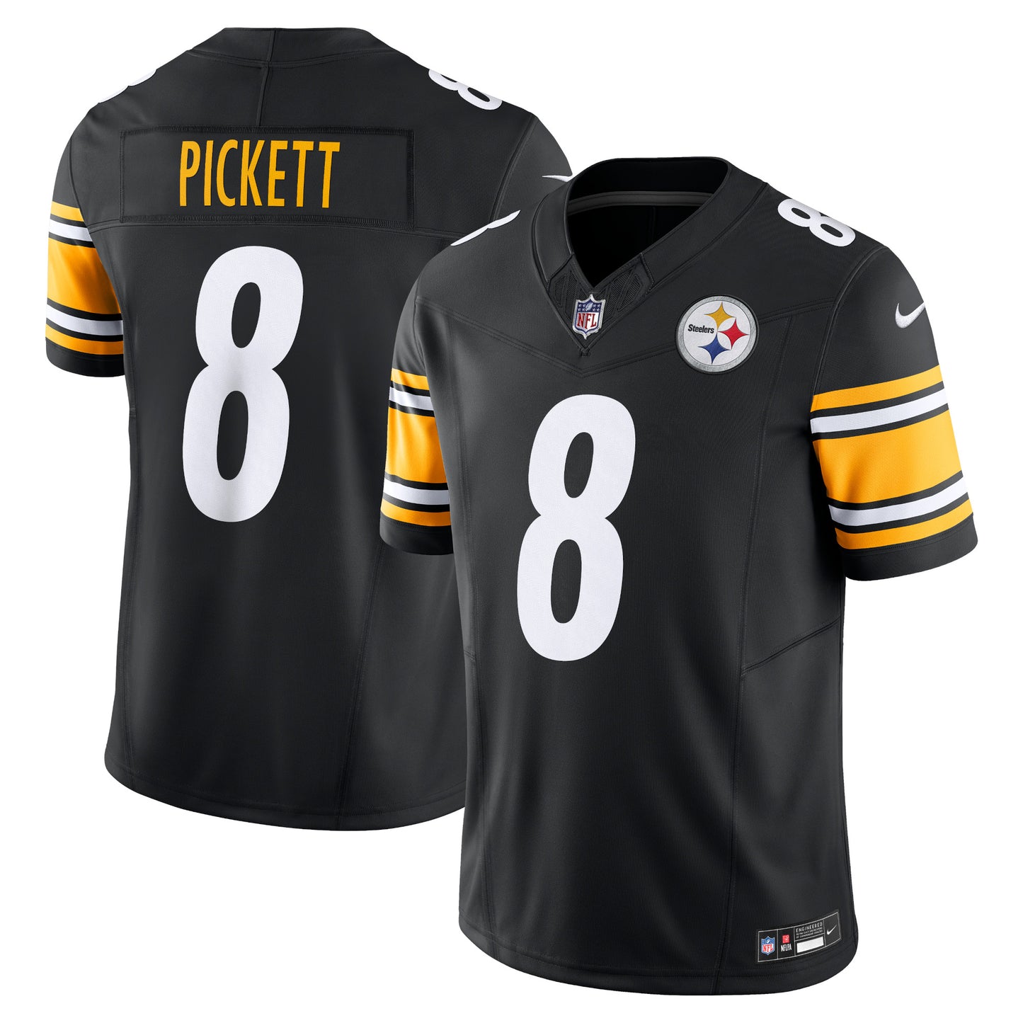 Kenny Pickett Pittsburgh Steelers Nike Vapor F.U.S.E. Limited Jersey - Black