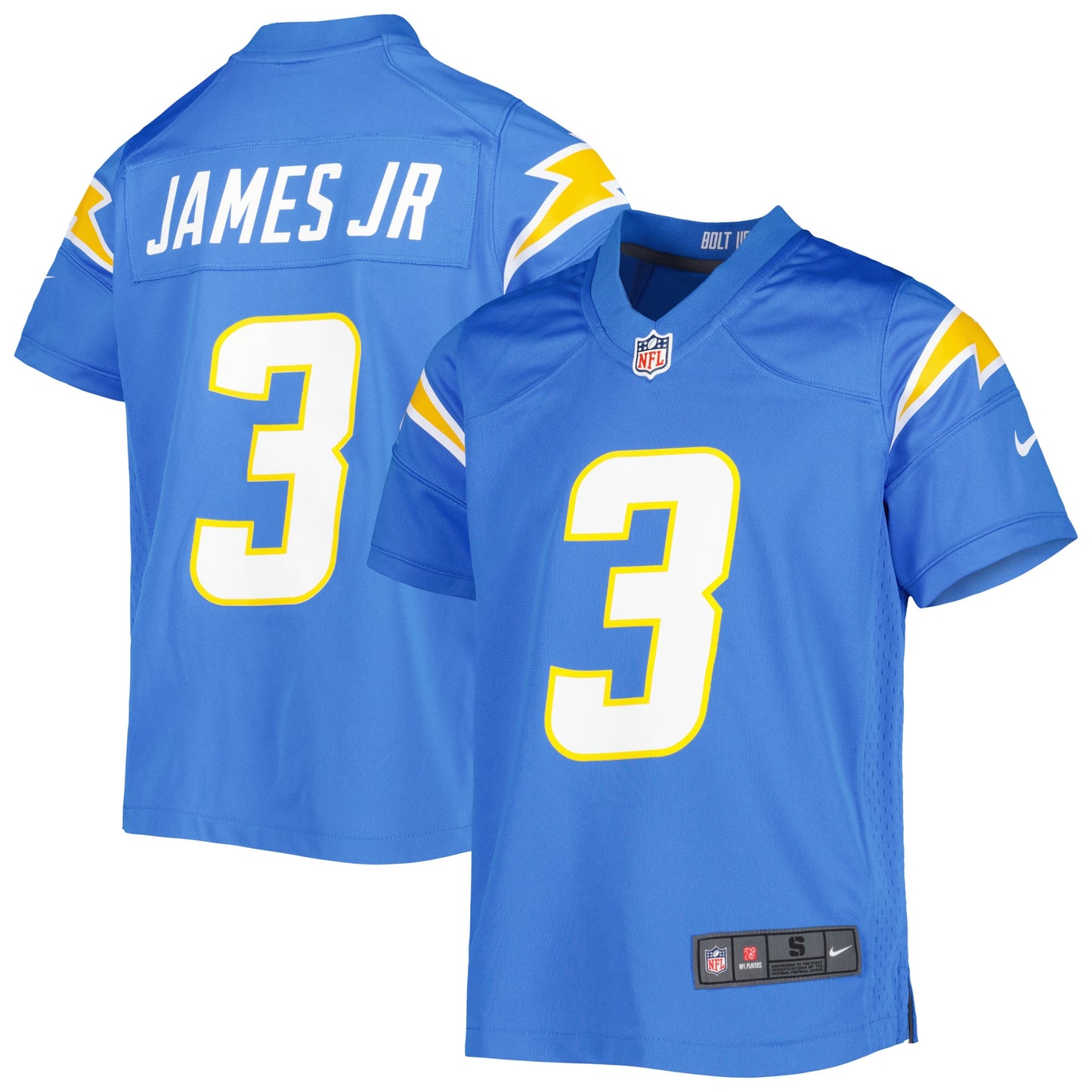Derwin James Los Angeles Chargers Nike Youth Game Jersey - Powder Blue