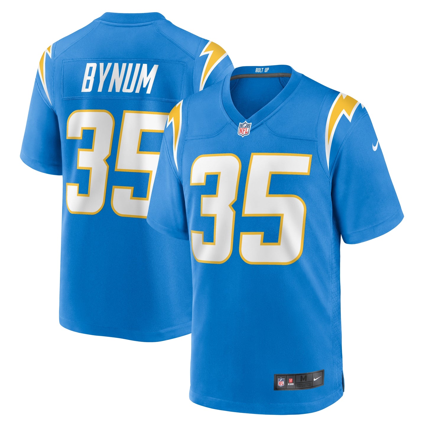 Terrell Bynum Los Angeles Chargers Nike Team Game Jersey -  Powder Blue