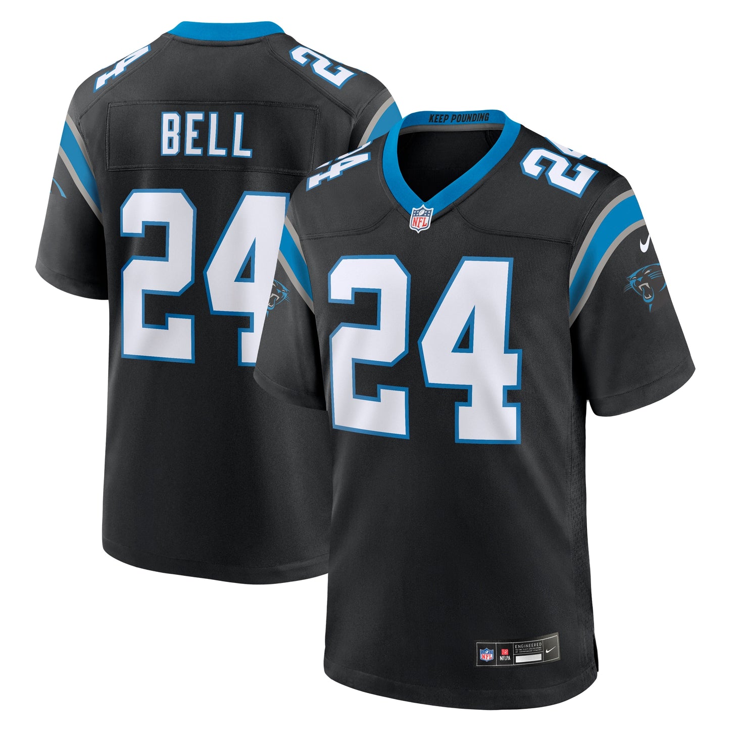Vonn Bell Carolina Panthers Nike Team Game Jersey - Black