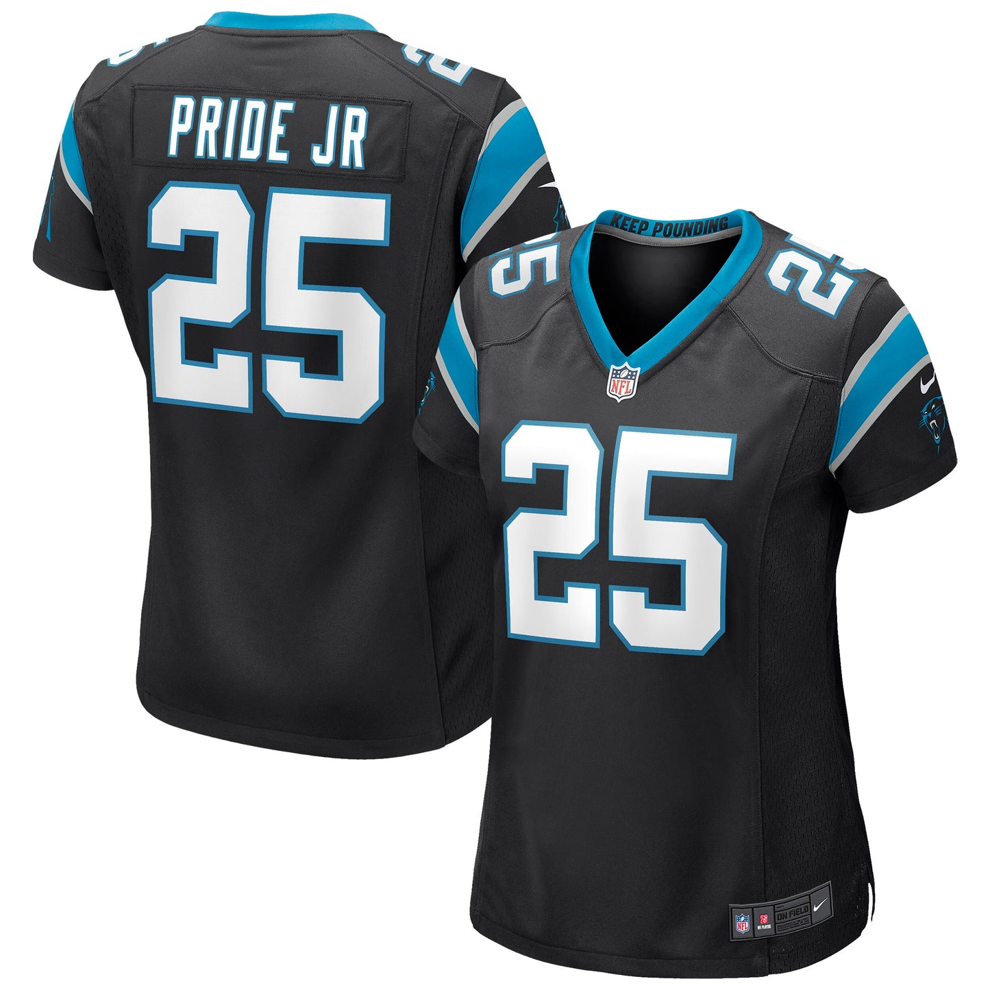 Troy Pride Jr. Carolina Panthers Nike Women's Game Jersey - Black