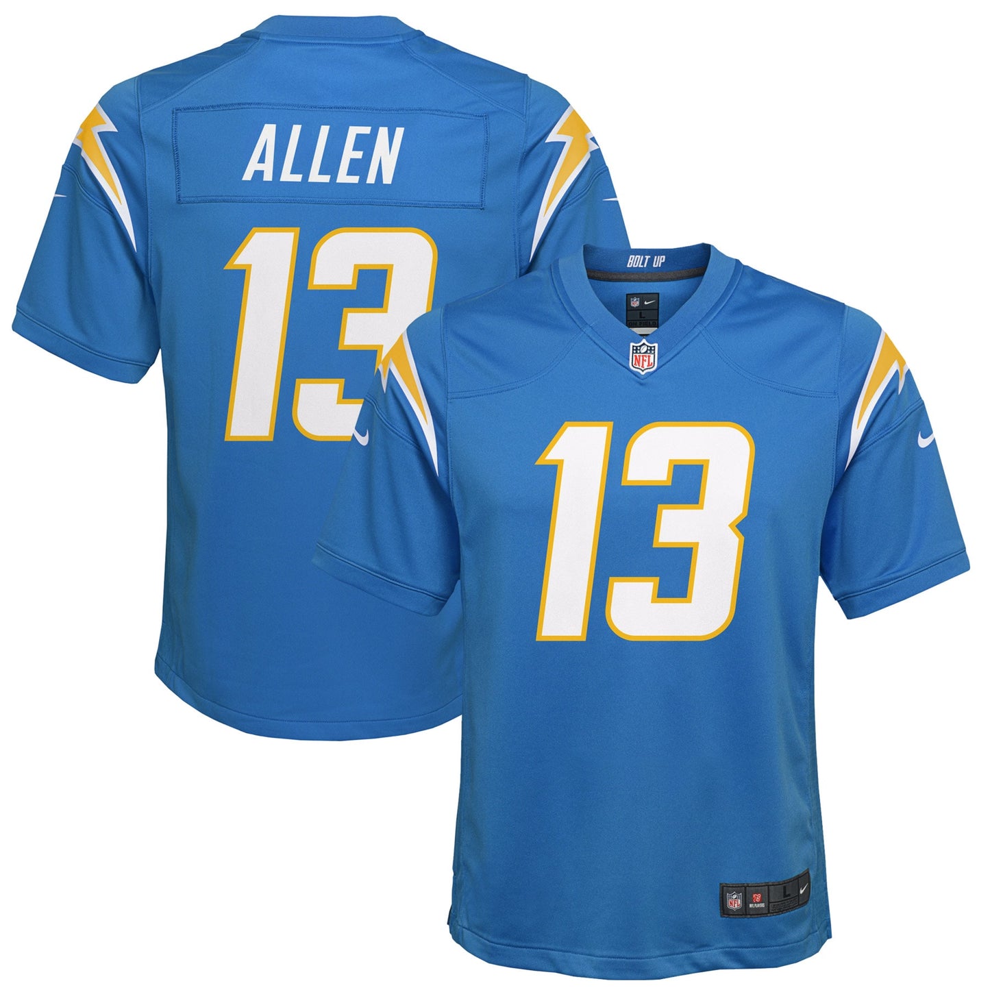 Keenan Allen Los Angeles Chargers Nike Youth Game Jersey - Powder Blue